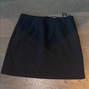 Babaton (Aritzia) Classic Black Mini Skirt